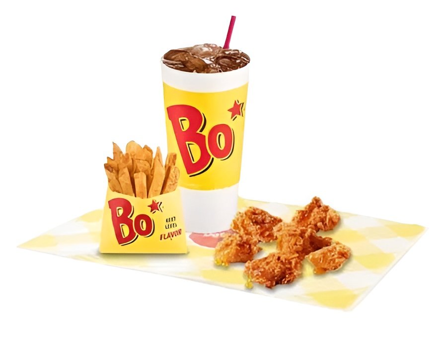 4pc Bo Bites Kid’s Meal from Bojangles menu — kids boneless bites meal