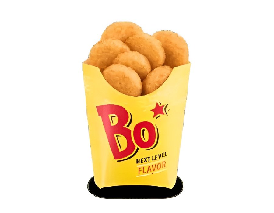 Bo-Tato Rounds from Bojangles menu — crispy fried potato rounds