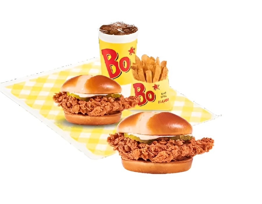 Bo’s Chicken Sandwich Combo from Bojangles menu — sandwich meal with fries and drink
