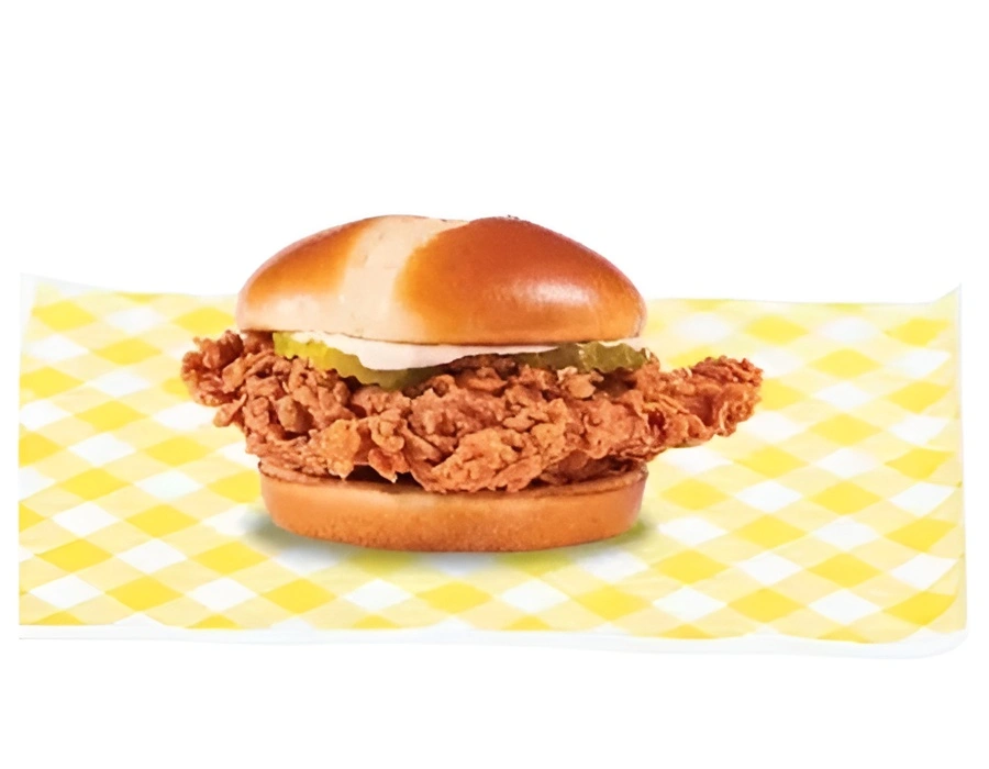Bo’s Chicken Sandwich from Bojangles menu — fried chicken fillet on a bun