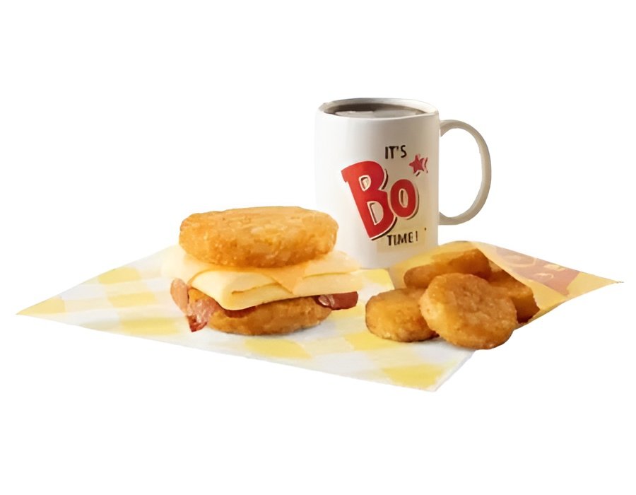 Bojangles Carolina Crunch Combo featuring crispy chicken sandwich with cheese, crinkle fries, and a drink