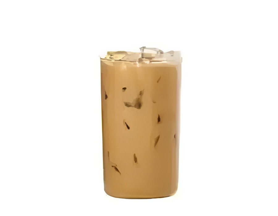 Refreshing iced coffee drink served in a tall glass