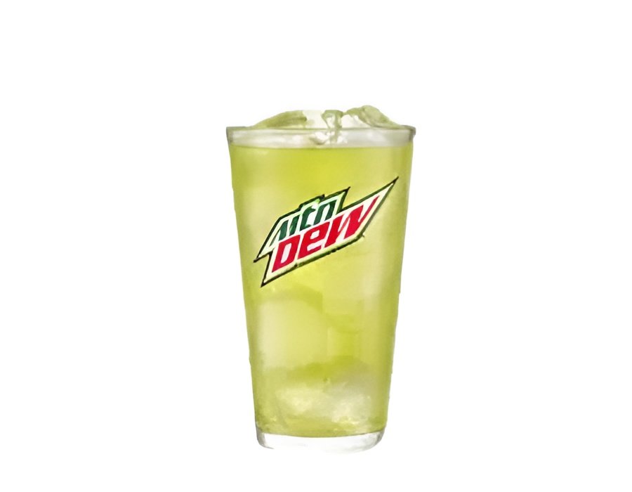 Diet Mountain Dew soda bottle 20 fl oz single serve