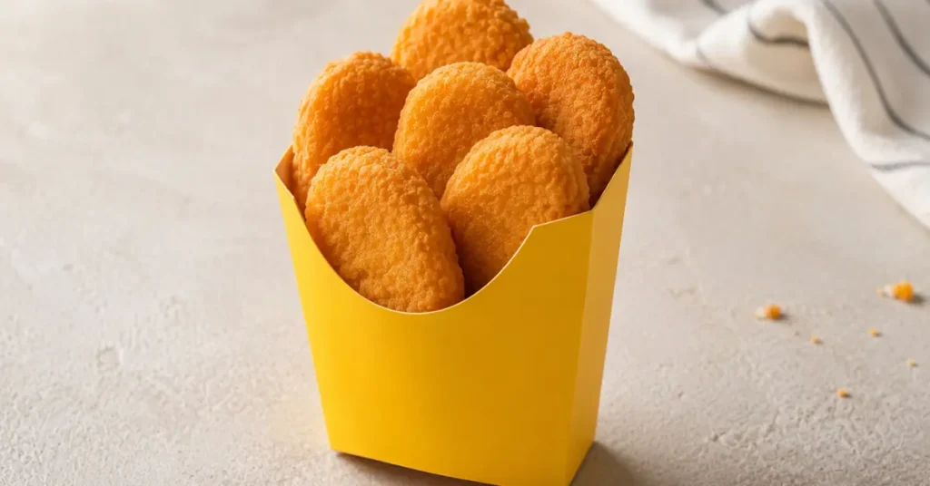 Bojangles Bo-Tato Rounds® served golden and crispy on a warm neutral