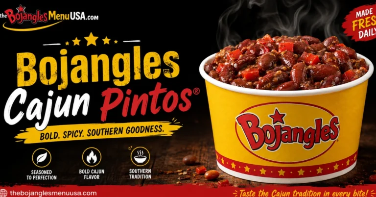 Bojangles Cajun Pintos®: Price, Nutrition & Allergen Guide
