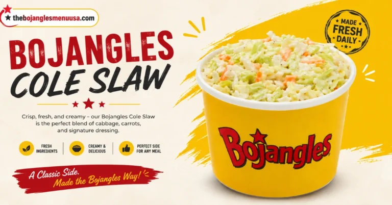 Bojangles Cole Slaw: Price, Nutrition, Ingredients & Allergen Guide (2026)