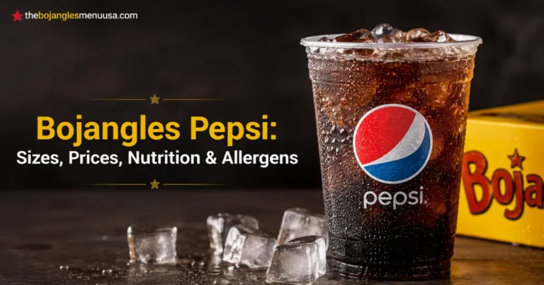 Bojangles Pepsi: Sizes, Prices, Nutrition & Allergens (2026 Guide)