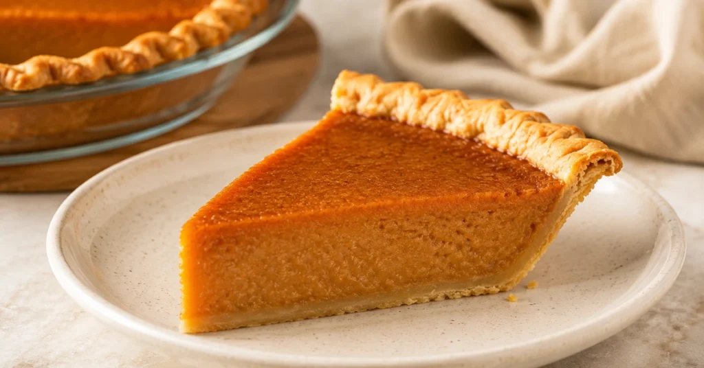 Bojangles Sweet Potato Pie close-up