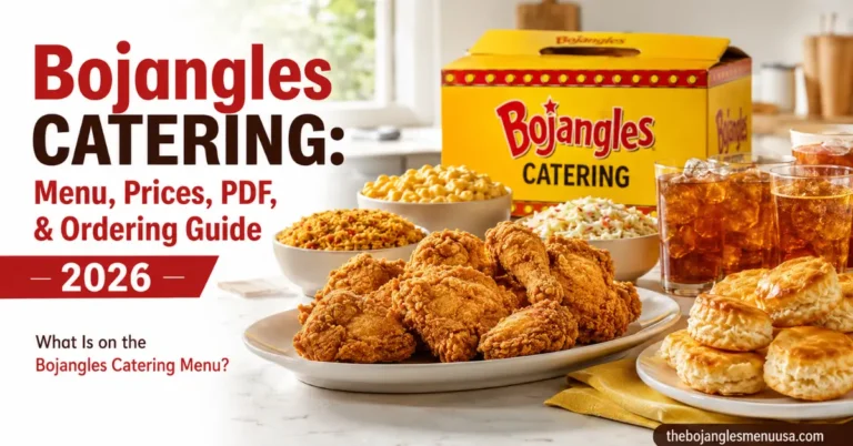 Bojangles Catering Menu 2026: Prices, PDF & Ordering Guide