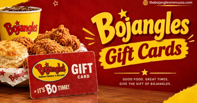 Bojangles Gift Card: The Complete Guide